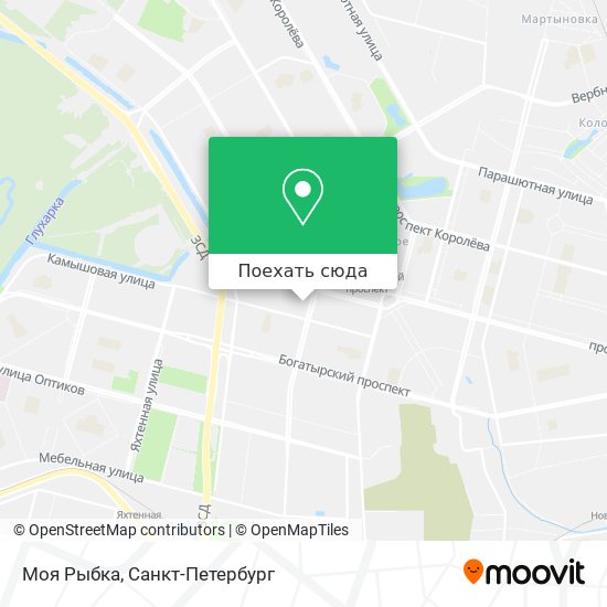 Карта Моя Рыбка
