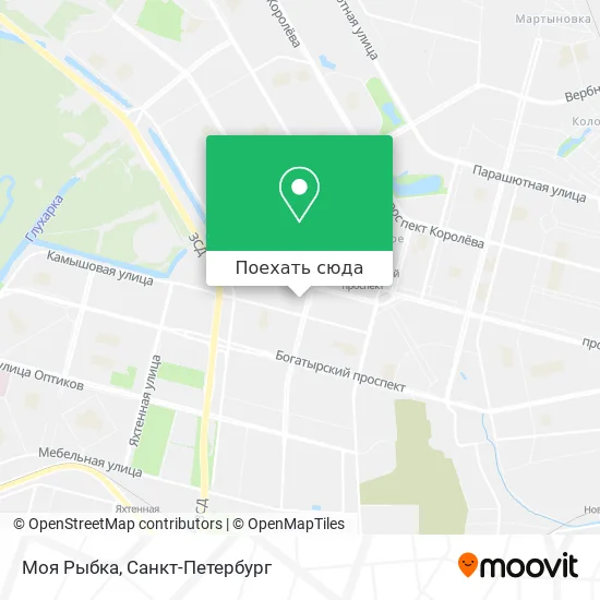 Карта Моя Рыбка