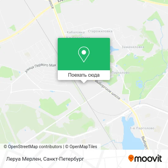 Карта Леруа Мерлен
