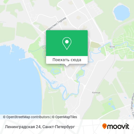 Карта Ленинградская 24