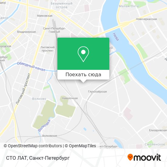 Карта СТО ЛАТ