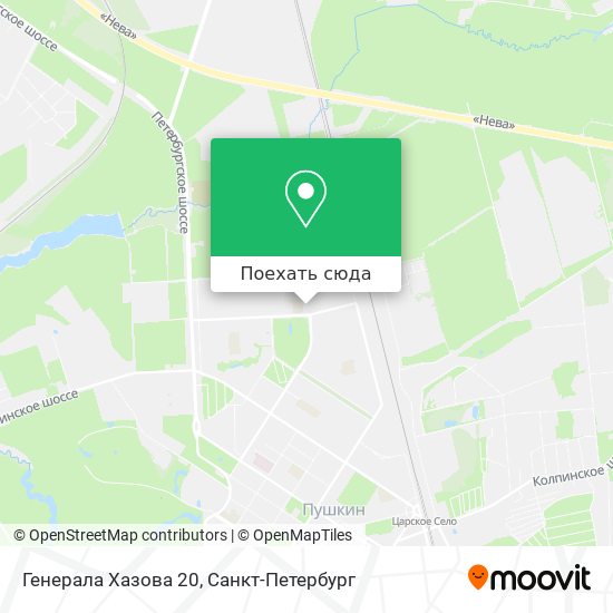 Карта Генерала Хазова 20