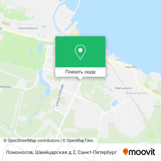 Карта Ломоносов, Швейцарская д.2