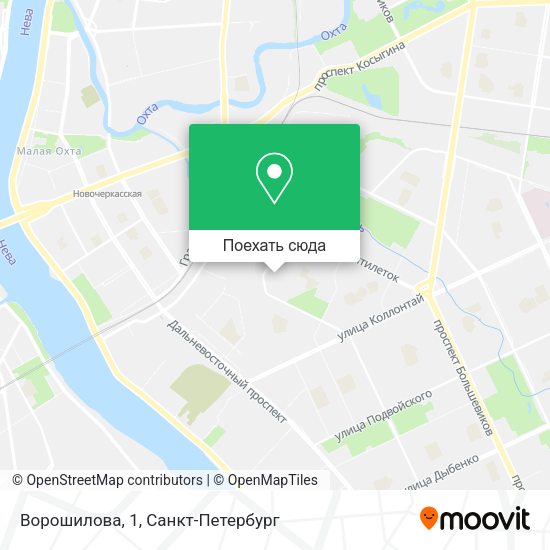 Карта Ворошилова, 1