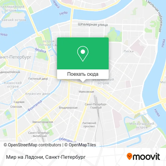 Карта Мир на Ладони