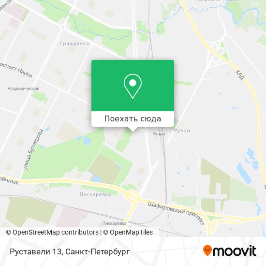 Карта Руставели 13