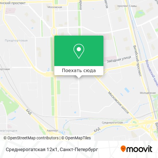 Карта Среднерогатская 12к1