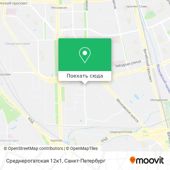 Карта Среднерогатская 12к1