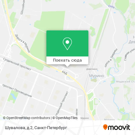 Карта Шувалова, д.2