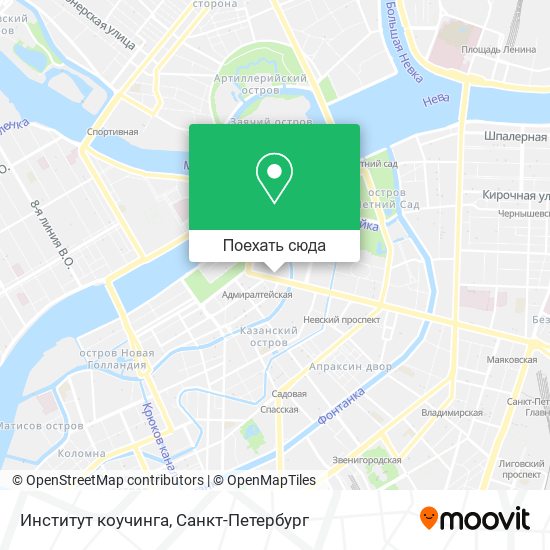 Карта Институт коучинга