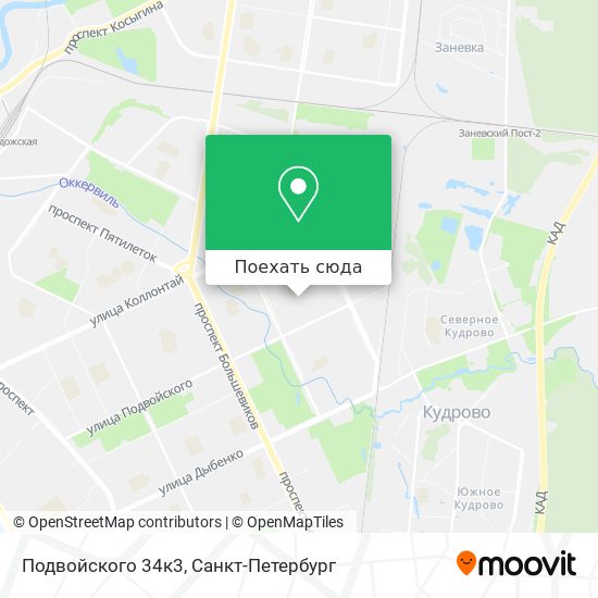 Карта Подвойского 34к3