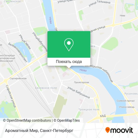 Карта Ароматный Мир