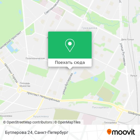 Карта Бутлерова 24