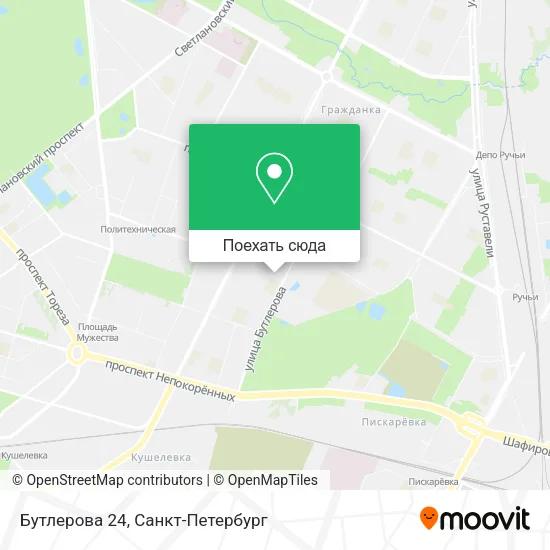 Карта Бутлерова 24