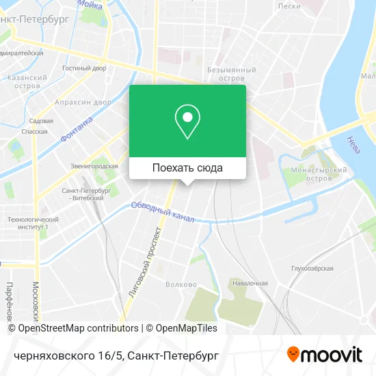 Карта черняховского 16/5