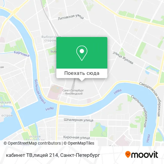 Карта кабинет ТВ,лицей 214