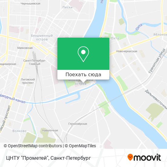 Карта ЦНТУ "Прометей"