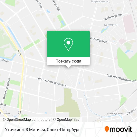 Карта Уточкина, 3 Метизы