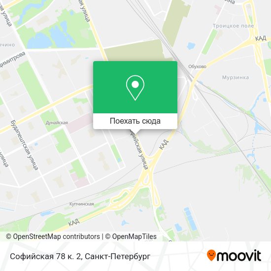 Карта Софийская 78 к. 2