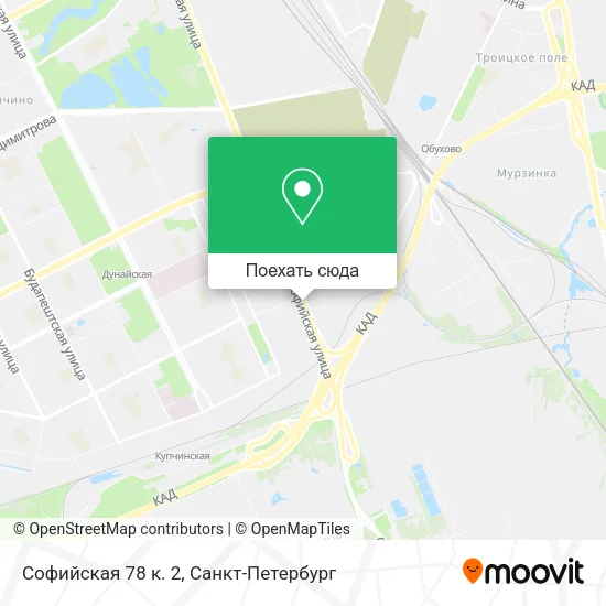 Карта Софийская 78 к. 2