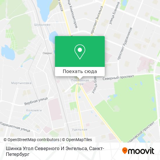 Карта Шинка Угол Северного И Энгельса