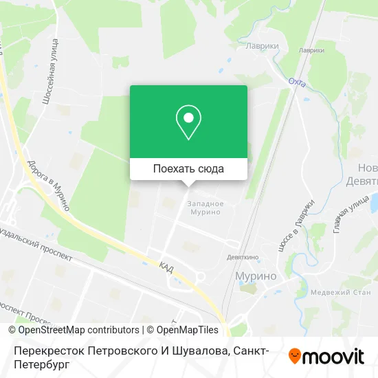 Карта Перекресток Петровского И Шувалова