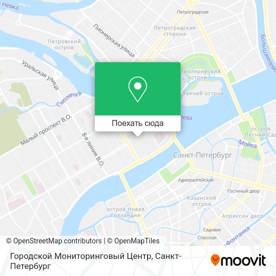 Карта Городской Мониторинговый Центр