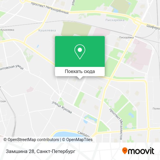 Карта Замшина 28