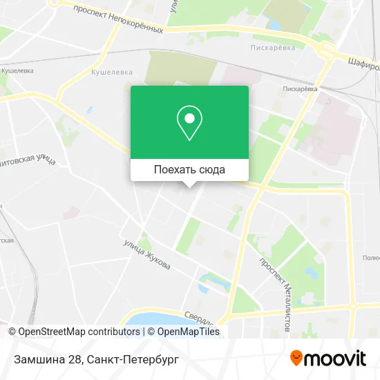 Карта Замшина 28