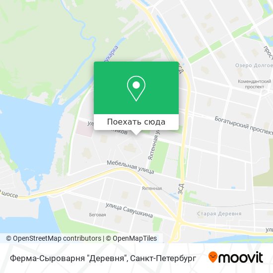 Карта Ферма-Сыроварня "Деревня"