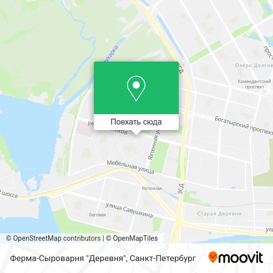 Карта Ферма-Сыроварня "Деревня"