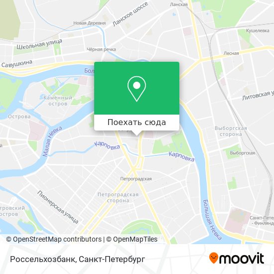 Карта Россельхозбанк