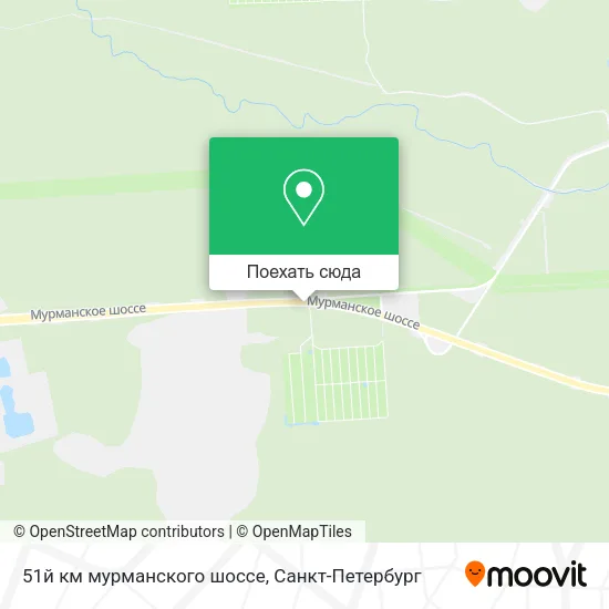 Карта 51й км мурманского шоссе