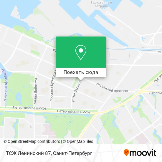 Карта ТСЖ Ленинский 87