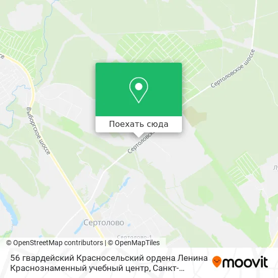 Карта 56 гвардейский Красносельский ордена Ленина Краснознаменный учебный центр