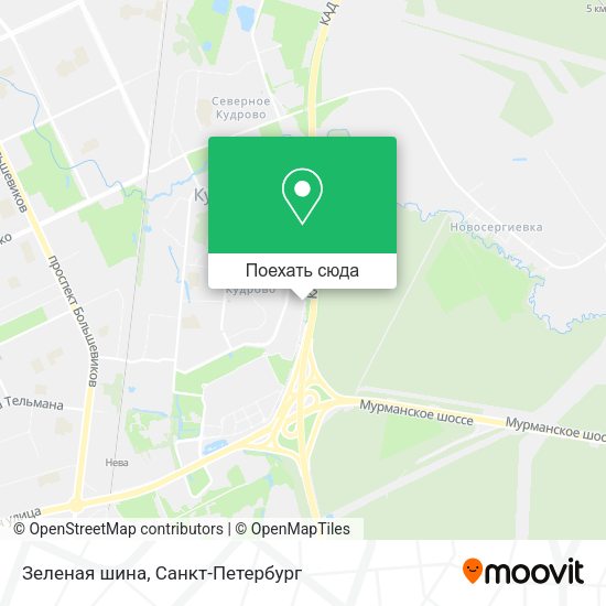 Карта Зеленая шина