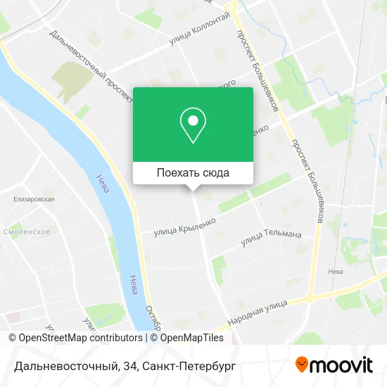 Карта Дальневосточный, 34
