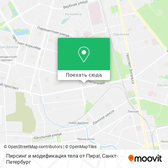 Карта Пирсинг и модификация тела от Пира!