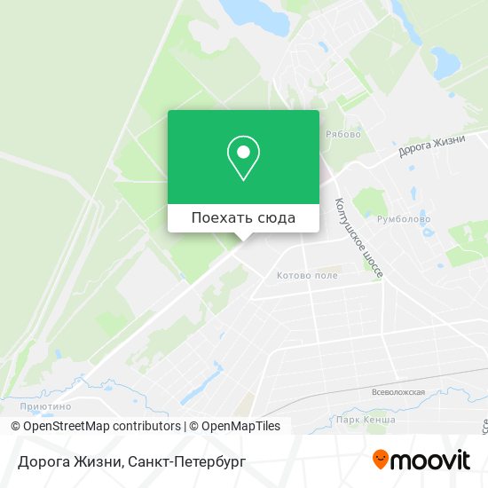 Карта Дорога Жизни