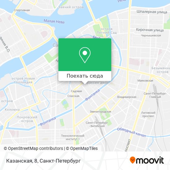 Карта Казанская, 8