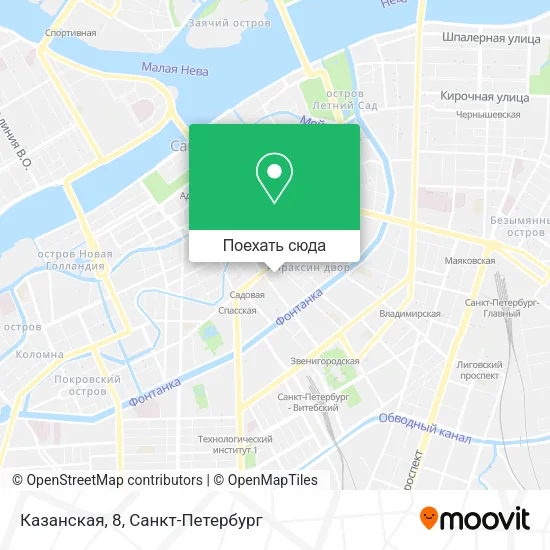 Карта Казанская, 8