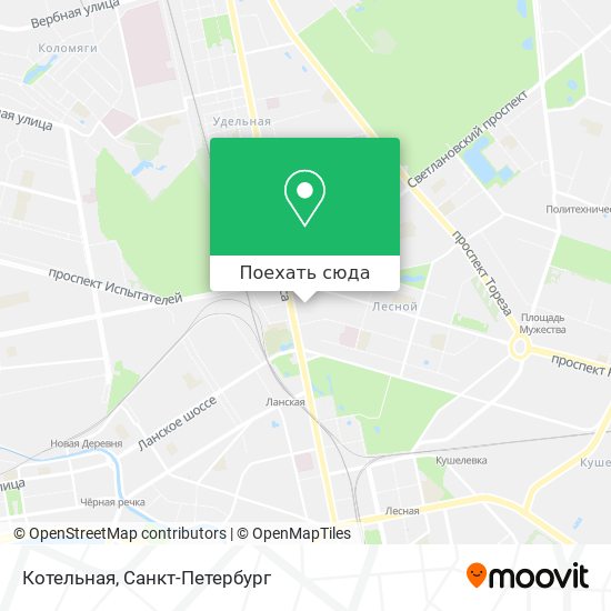 Карта Котельная