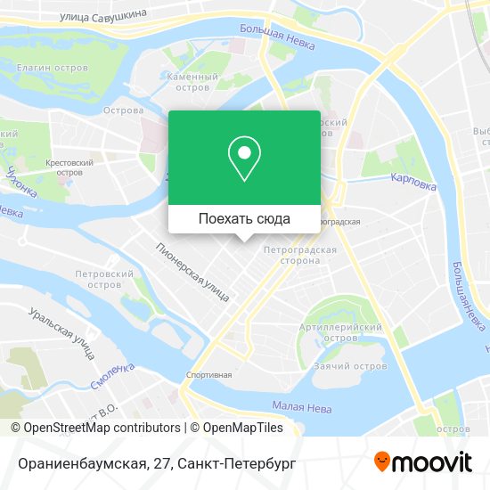 Карта Ораниенбаумская, 27
