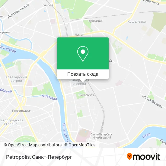 Карта Petropolis