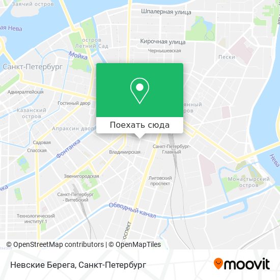Карта Невские Берега