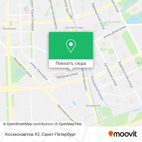 Карта Космонавтов 92