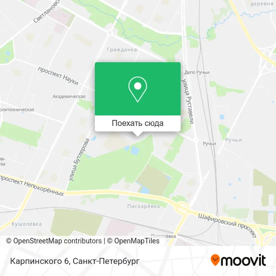 Карта Карпинского 6