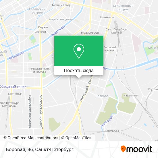 Карта Боровая, 86