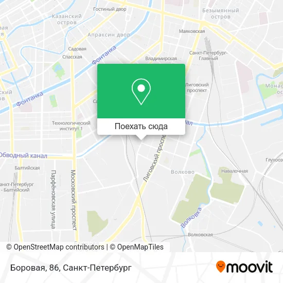 Карта Боровая, 86