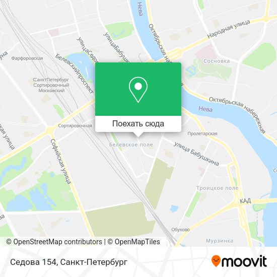 Карта Седова 154